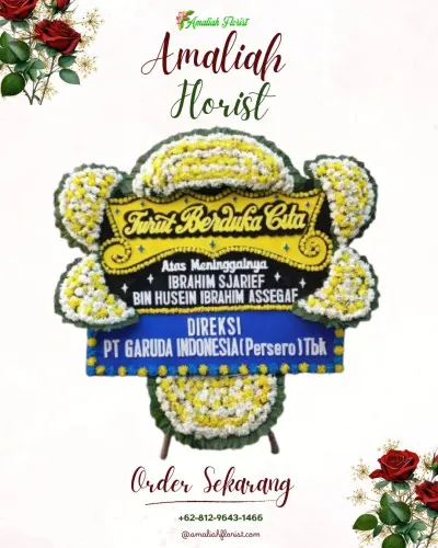 Papan Bunga Duka di Lolo'ana'a Lolomoyo